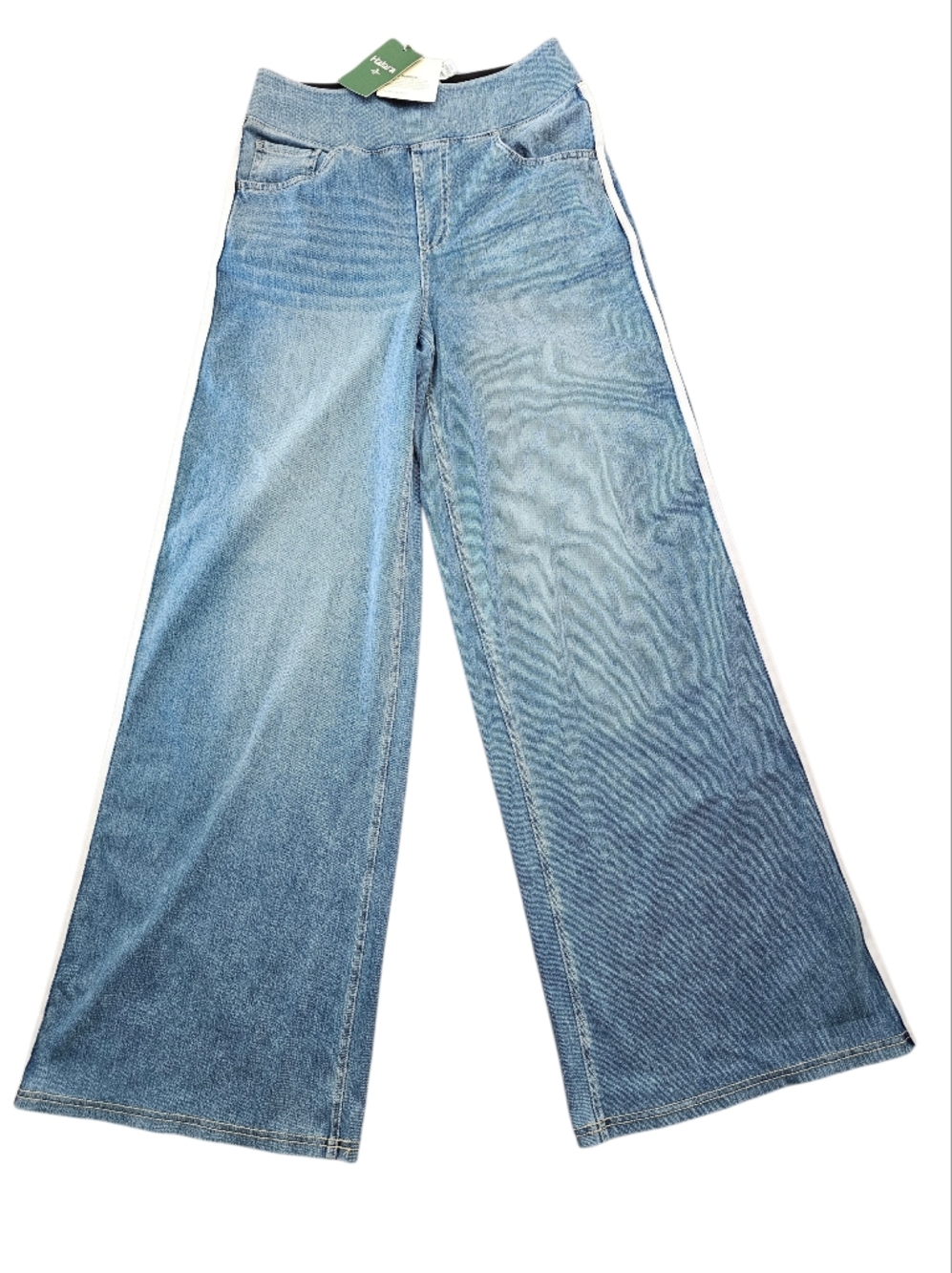 Halara Flex Denim Wide Leg Size Medium Athleisure NWT